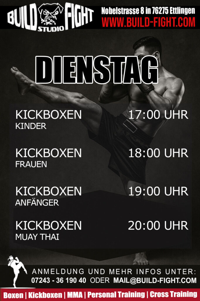 Trainingsplan Dienstag