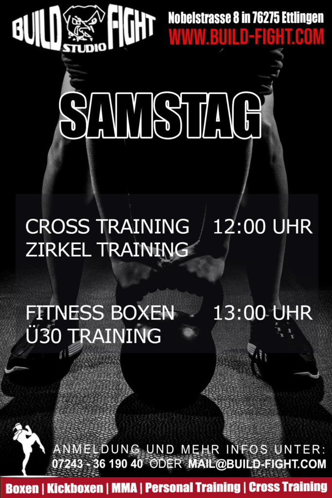 Trainingsplan Samstag